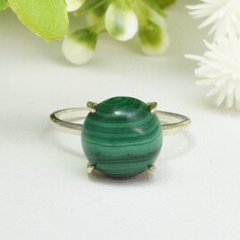 マラカイト リング SV925 シルバー CN011CIBSN