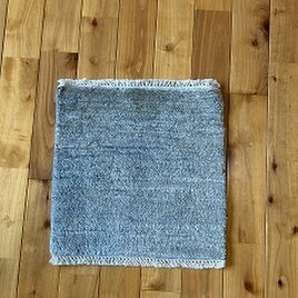 ガゼニ ギャッベ 【トルクマン族】 ミニマット ラグ　ウール　39x39cm D708グレー