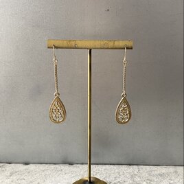 Vintage 90s-00s USA retro crystal bijou swing drop pierce