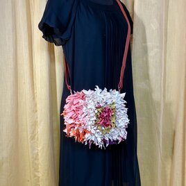 シンプルな花柄デニムバッグ | 選べるベルト付き | 【KNOTS】