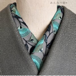 洗える刺繍半衿 神秘