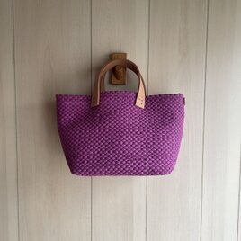 裂き織りbag
