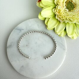 Halo Bead Cuff - Silver925