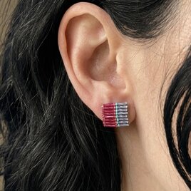 square pierce /pink