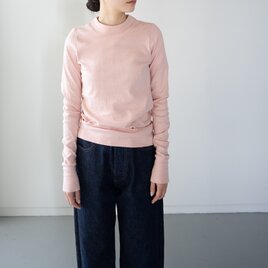 seamless cotton/thumb hole top/peach bud/size2