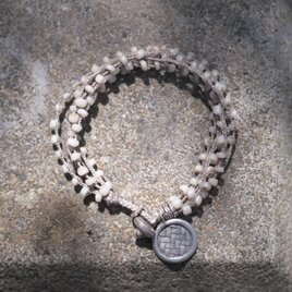 -Bonda beads- '4line' braid bracelet