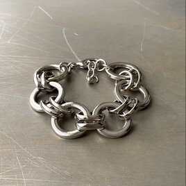 Vintage 90s-00s USA retro circle chain bracelet