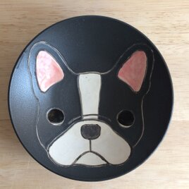 フレブル深皿（黒マット）