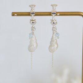 巻き貝のイヤリング〈夏季限定〉