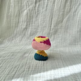 knit glass / rainbow