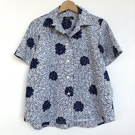 浴衣アロハシャツのAラインシルエット