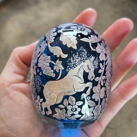Glassrium    馬　　スカイブルー