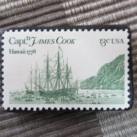 アメリカ1978年　切手ブローチ 10950
