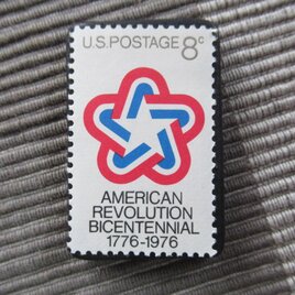 アメリカ1971年　切手ブローチ 10957