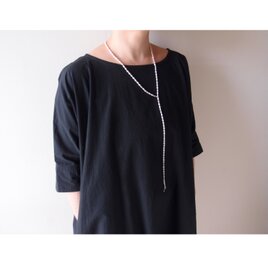 【SV】Rice Pearl Long Necklace ／ライスパール ロングネックレス
