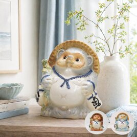タヌキ 15cm【信楽焼】