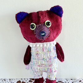 星を持ったクマちゃん　ぬいぐるみ　マスコット　キーホルダー　
