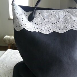 花lace×linen 2wayBag