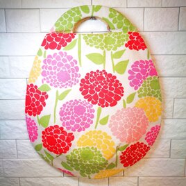大人のための紫陽花柄・たまごバッグ　