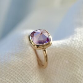 K10[天使のgift pink amethyst]ring