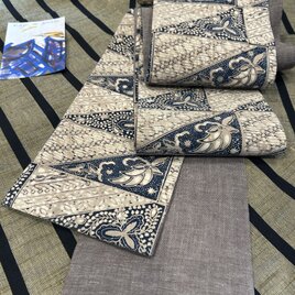 唯屋オリジナル半幅帯　綿インドネシア