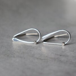 《sv950》dropピアス　luxury チャームプレゼント付き　Jojuly