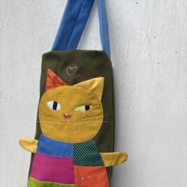 お散歩ねこの小さなかばん