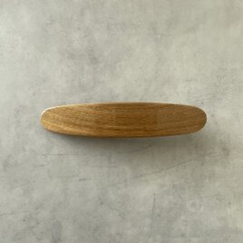 ヘアクリップLオーバル エンジュ