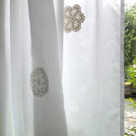 DoilyLace×CottonVoile cafestyle