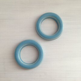 箸置き(輪っか)ペア トルコブルー