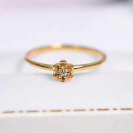 花咲くリング｜ゴールド