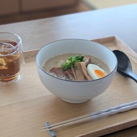 白磁千段５寸深めん丼