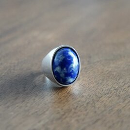 lapis lazuli ring (porcelain）