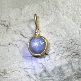 K24純金◇スター・サファイア◇1.70CT◇ ペンダントトップ