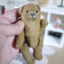 まめくまさん　ピーナッツベア アンティークベア
