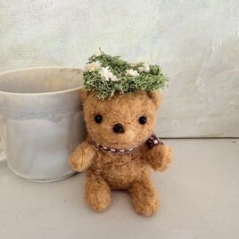b ちいさなテディベアと花かんむり　再販13
