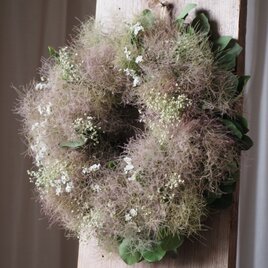 スモークツリーのスペシャルリース