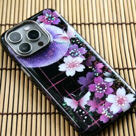 【全機種対応】和柄 スマホケース『阿』 ハードケース 手帳型 iPhone17 Xperia AQUOS Android
