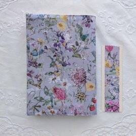 調節あり B6・四六判 リバティプリント(Wild Flowers C)