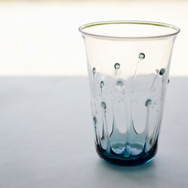 雫のグラス(インクブルー)