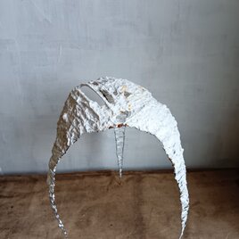 ワイヤーワークオブジェ　静かな台座