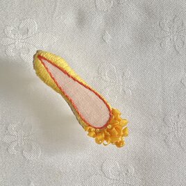 shoe shoe shoe刺繍ブローチNo.103