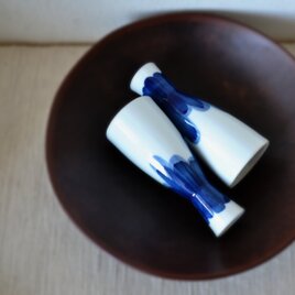 昭和レトロ　モダン柄徳利　２個
