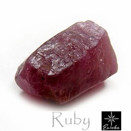 【現品限り】ルビー 原石 南インド産 非加熱 7.4ct 結晶 コランダム 天然石 trg133