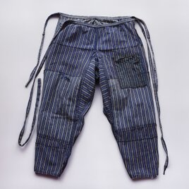 襤褸 もんぺ｜つぎはぎ パッチワーク｜昭和初期〜中期 ジャパンヴィンテージ｜ハンドメイド・リメイク素材