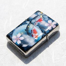 zippoケース ライター ジッポ 和柄 工芸 職人 送料無料 名入れ 桜 手作り ハンドメイド プレゼント ギフト