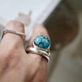 [旅のお守りturquoise]ring
