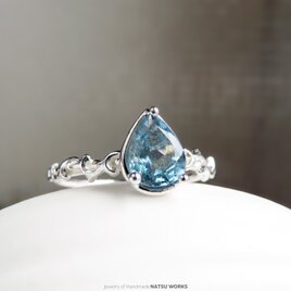 モス アクアマリン リング / Moss Aquamarine Ring 280