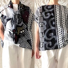 浴衣リメイク フレンチスリーブワンピース | iichi 日々の暮らしを