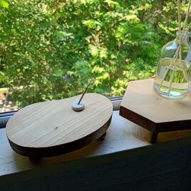 ☆送料無料☆ 小さな可愛らしい木の台 【2piece set】